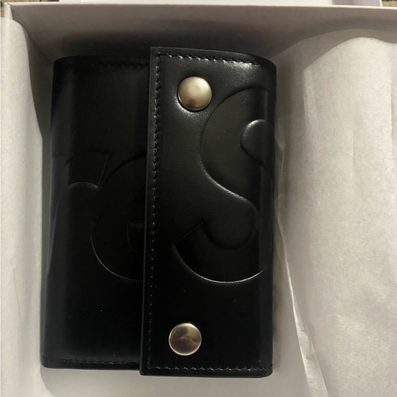 Supreme Leather Chain Wallet “Black” FW25